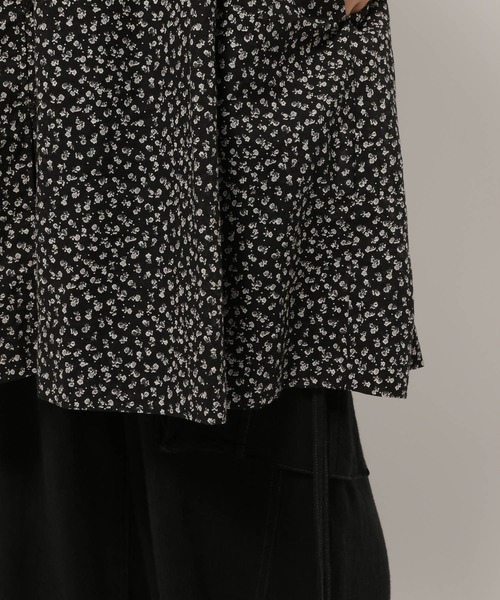 niko and...（ニコアンド）の「プレミアムコットンローンラッフルチュニック（チュニック・レディース・ホワイト/チャコール/ラベンダー/ピンク/グリーン/ブラック・FREE）」の21枚目の写真