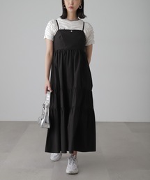 FREE'S MART | ◆コットンティアードキャミソールワンピース(ワンピース)