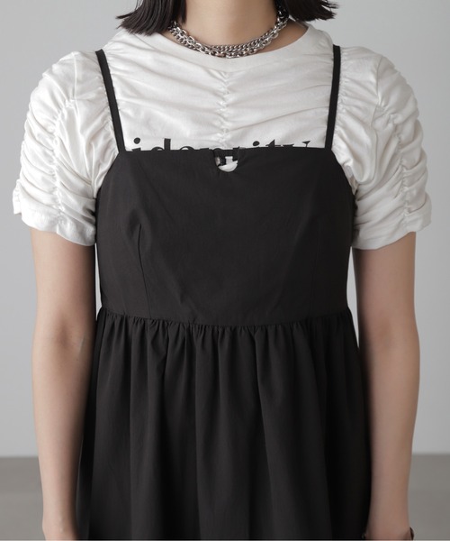 FREE'S MART(フリーズマート)の「◆コットンティアードキャミソールワンピース(ワンピース・レディース・ブルー系その他/ホワイト/ホワイト系その他/ブラック・SMALL/MEDIUM)」の18枚目の写真