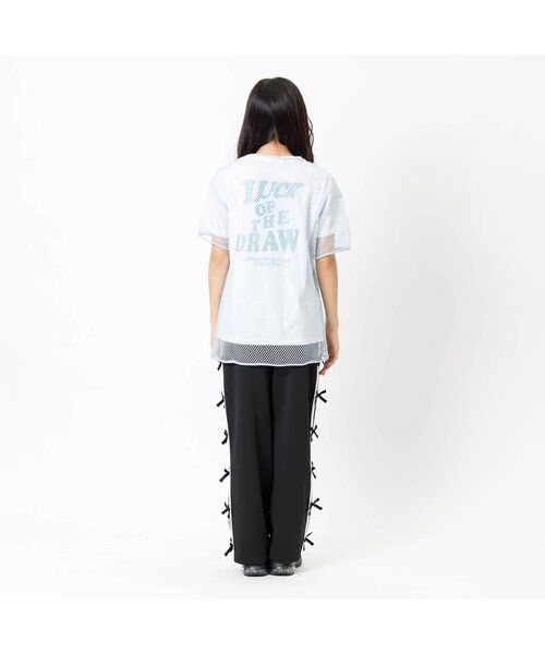 algy（アルジー）の「【ACTIVE/接触冷感/セットアップ可】りぼんラインパンツ（スウェットパンツ・キッズ・ブラック/グリーン・MEDIUM/X-SMALL/XX-SMALL/SMALL）」の5枚目の写真