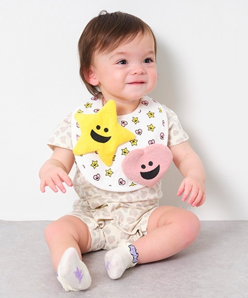 kk☆H GANG X / レオパードルーズオーバーオール X-girl Stages（エックスガールステージス）の「レオパード柄