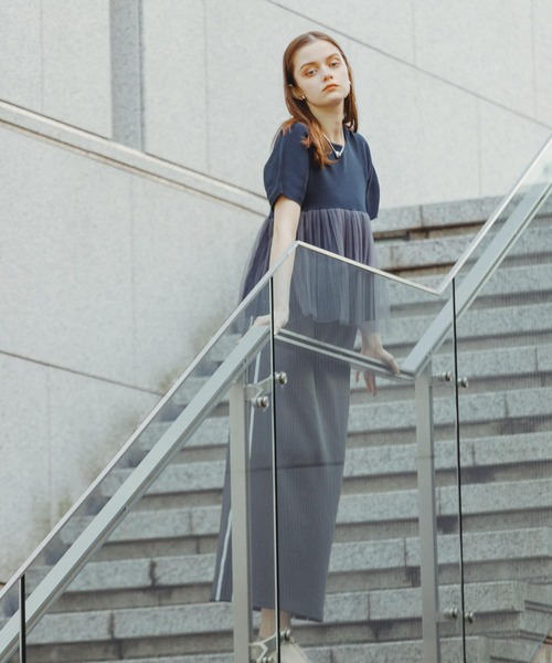 SENSE OF PLACE by URBAN RESEARCH（センスオブプレイスバイアーバンリサーチ）の「ラメラインスカート（スカート・レディース・ブラック/ベージュ/チャコールグレー/カーキ・ONE）」の8枚目の写真