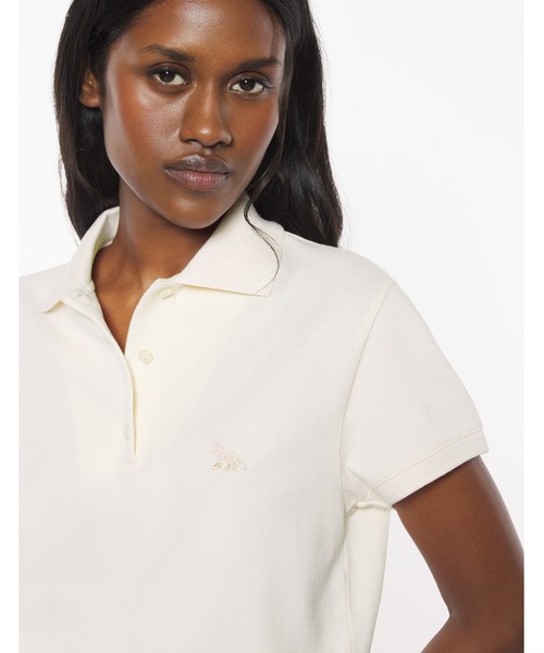 メゾンキツネ ポロシャツ BABY FOX PATCH REGULAR POLO ベイビー フォックス パッチ レギュラー ポロ | Maison Kitsuné