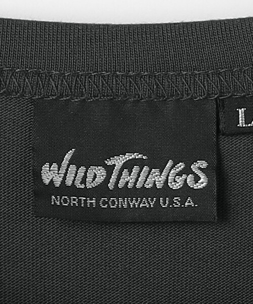 WILD THINGS(ワイルドシングス)の「<WILD THINGS> クライミング Tシャツ(Tシャツ/カットソー・メンズ・ホワイト/ダークグレー・L/XL/M)」の12枚目の写真