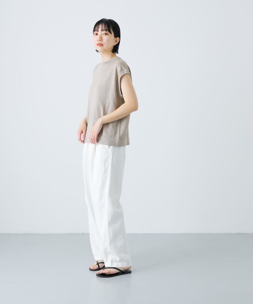 【美品】かぐれ　テレデランハイカウントリネンパンツ 楽天市場】テレデランハイカウントリネンパンツ／かぐれ（kagure