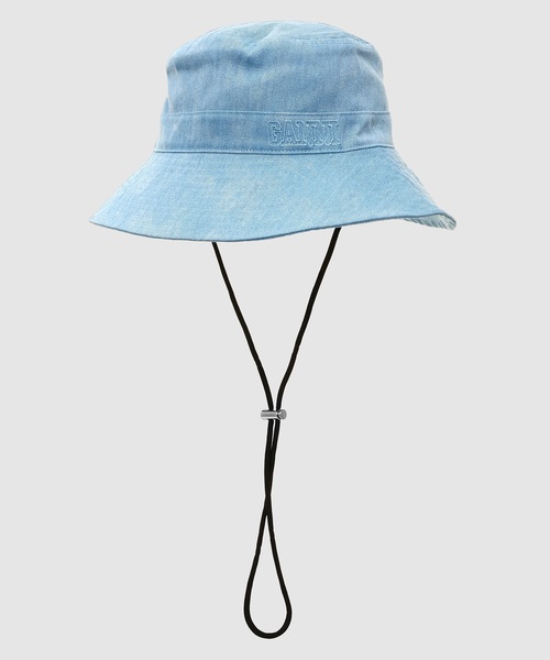 帽子 GANNI Fisherman Bucket Hat Denim Fisherman Bucket Hat Denim（ハット）｜GANNI（ガニー）の