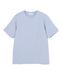 ATON エイトン 4→L スビンコットン 半袖 Tシャツ カットソー ネイビー ATON｜エイトンのTシャツ/カットソー（ブルー・ネイビー/青色系