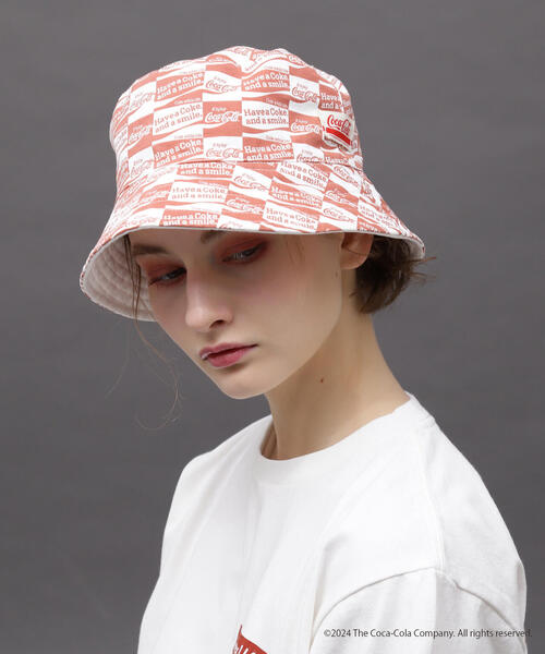 AVIREX（アヴィレックス）の「AVIREX / Coca-Cola 90'S REVERSIBLE BUCKET HAT（ハット・メンズ・ホワイト・F）」の8枚目の写真