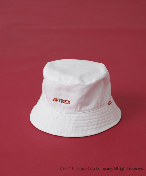 AVIREX（アヴィレックス）の「AVIREX / Coca-Cola 90'S REVERSIBLE BUCKET HAT（ハット・メンズ・ホワイト・F）」の5枚目の写真