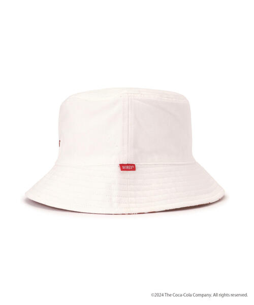 AVIREX（アヴィレックス）の「AVIREX / Coca-Cola 90'S REVERSIBLE BUCKET HAT（ハット・メンズ・ホワイト・F）」の11枚目の写真
