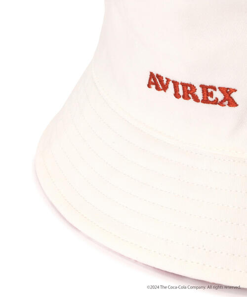 AVIREX（アヴィレックス）の「AVIREX / Coca-Cola 90'S REVERSIBLE BUCKET HAT（ハット・メンズ・ホワイト・F）」の14枚目の写真