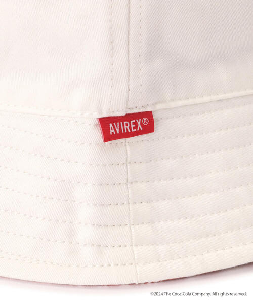 AVIREX（アヴィレックス）の「AVIREX / Coca-Cola 90'S REVERSIBLE BUCKET HAT（ハット・メンズ・ホワイト・F）」の15枚目の写真