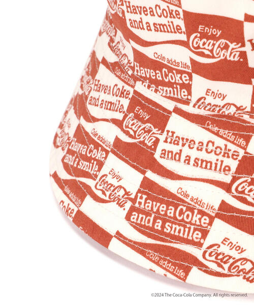 AVIREX（アヴィレックス）の「AVIREX / Coca-Cola 90'S REVERSIBLE BUCKET HAT（ハット・メンズ・ホワイト・F）」の3枚目の写真