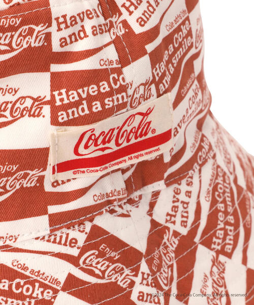 AVIREX（アヴィレックス）の「AVIREX / Coca-Cola 90'S REVERSIBLE BUCKET HAT（ハット・メンズ・ホワイト・F）」の2枚目の写真