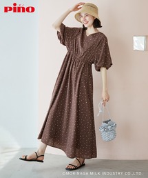 ROPE' PICNIC | 【Pino meets ROPE' PICNIC】Pinoドット柄ワンピース(ワンピース)