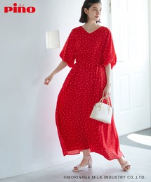 ROPE' PICNIC | 【Pino meets ROPE' PICNIC】Pinoドット柄ワンピース(ワンピース)