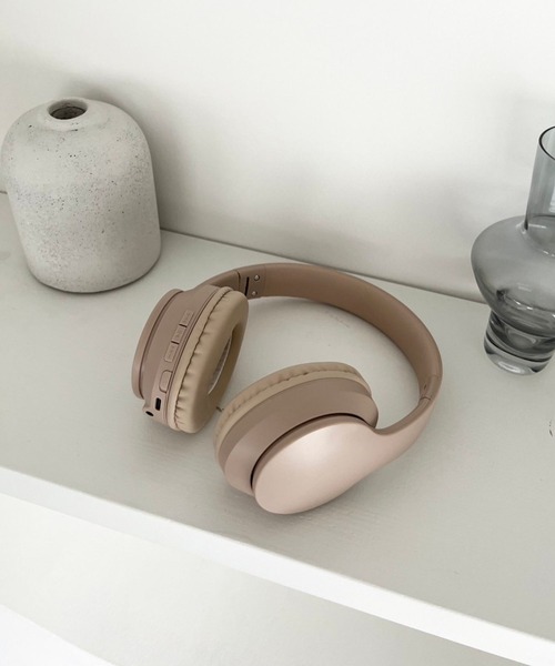 Me%（ミィパーセント）の「MPワイヤレスヘッドホン　121982（ヘッドフォン/イヤホン・レディース・チャコールグレー/ベージュ・FREE）」の14枚目の写真