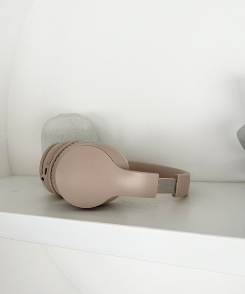 Me%（ミィパーセント）の「MPワイヤレスヘッドホン　121982（ヘッドフォン/イヤホン・レディース・チャコールグレー/ベージュ・FREE）」の15枚目の写真