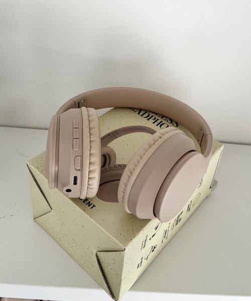 Me%（ミィパーセント）の「MPワイヤレスヘッドホン　121982（ヘッドフォン/イヤホン・レディース・チャコールグレー/ベージュ・FREE）」の18枚目の写真