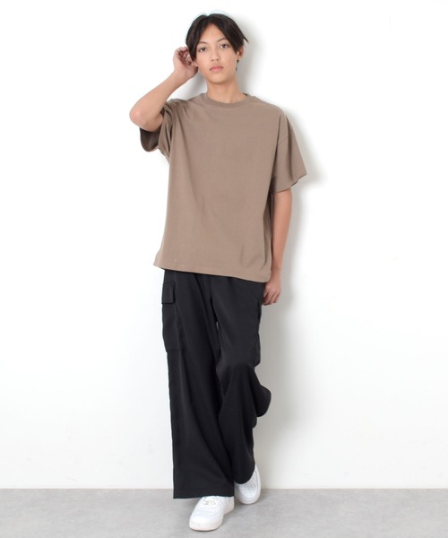 GLAZOS(グラソス)の「トロトロ・カーゴパンツ(カーゴパンツ・キッズ・グレー/ブラック・170cm/160cm/150cm/140cm)」の14枚目の写真