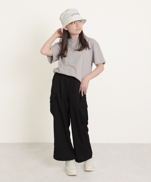 GLAZOS(グラソス)の「トロトロ・カーゴパンツ(カーゴパンツ・キッズ・グレー/ブラック・170cm/160cm/150cm/140cm)」の11枚目の写真