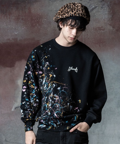 glamb（グラム）の「Leopard Beret / レオパードベレー（ハンチング/ベレー帽・メンズ・ブラック/ベージュ・FREE）」の15枚目の写真