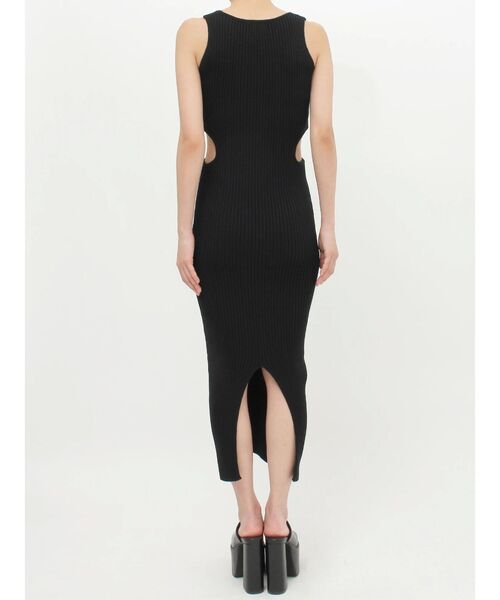 GYDA（ジェイダ）の「VネックSIDE OPENニットワンピース（ワンピース・レディース・ライトグレー/レッド/ブラック・FREE）」の11枚目の写真