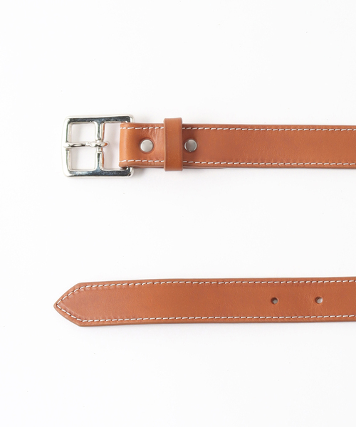 EDIFICE（エディフィス）の「Laperruque paris (ラペルク パリ) for EDIFICE 別注 ウエスタンステッチベルト（ベルト・メンズ・ブラック/キャメル・90/80/85/75）」の4枚目の写真