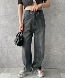 WEGO/メタリックプリントパンツ