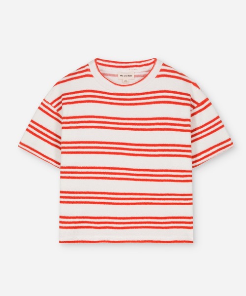 【セール】TEE JORDAN TERRY RED SPORTY STRIPES（Tシャツ/カットソー）｜We are Kids（ウィーアーキッズ）