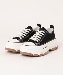 archives | ライン厚底キャンバススニーカー(スニーカー)