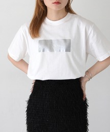 【cheriella】WEB限定ヴィンテージ箔プリントロゴTシャツ WEB LIMITED VINTAGE FOIL PRINT LOGO T-SHIRT