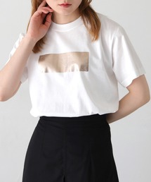 【cheriella】WEB限定ヴィンテージ箔プリントロゴTシャツ WEB LIMITED VINTAGE FOIL PRINT LOGO T-SHIRT
