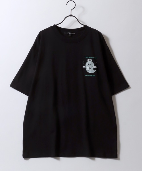 SITRY(シトリー)の「Ghost Luminous & Foam Print T-Shirt/接触冷感 光るプリント 発泡プリント オーバーサイズ 半袖Tシャツ レディース メンズ(Tシャツ/カットソー・メンズ・ホワイト/ブラック/ホワイト系その他/ブラック系その他/ホワイト系その他2/ブラック系その他2・M/L)」の9枚目の写真