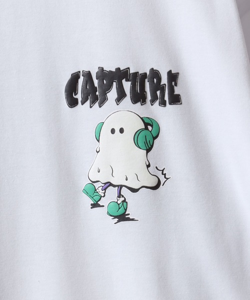 SITRY(シトリー)の「Ghost Luminous & Foam Print T-Shirt/接触冷感 光るプリント 発泡プリント オーバーサイズ 半袖Tシャツ レディース メンズ(Tシャツ/カットソー・メンズ・ホワイト/ブラック/ホワイト系その他/ブラック系その他/ホワイト系その他2/ブラック系その他2・M/L)」の17枚目の写真