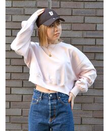 Ungrid | スリーブボリュームショートスウェット(スウェット)