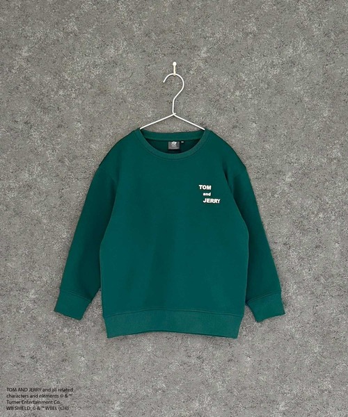 Tom＆Jerry（トムアンドジェリー）の「TOM &JERRY トムとジェリー バックプリント オーバーサイズ 裏起毛トレーナー（スウェット・キッズ・ネイビー/グレー系その他3/グリーン系その他/ブラック系その他/グレー系その他/グレイッシュベージュ/グレー系その他2/ベージュ系その他2/ヘザーチャコール/杢グレー/チャコールグレー/グリーン/ベージュ系その他/ブラック/オートミール/ベージュ・160cm/150cm/140cm/130cm/120cm/110cm）」の22枚目の写真