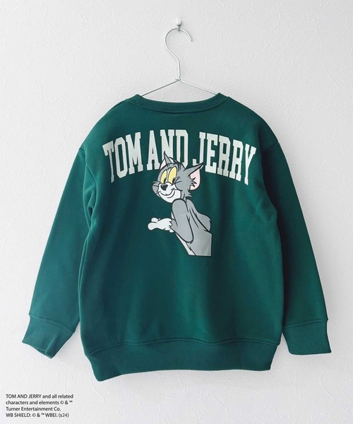 セール】TOM &JERRY トムとジェリー バックプリント オーバーサイズ 裏