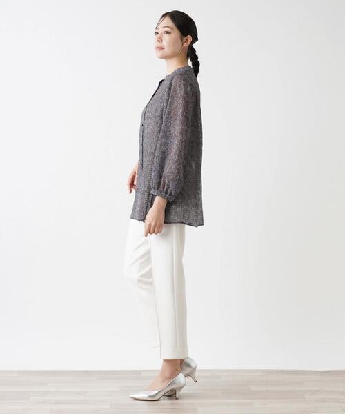 Leilian（レリアン）の「シフォンブラウス【Leilian WHITE LABEL