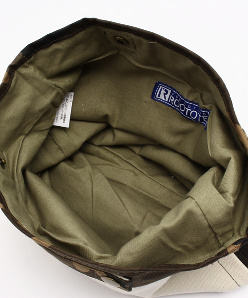 ROOTOTE（ルートート）の「【ROOTOTE】キャンバスクラッチバック（クラッチバッグ・レディース・その他21/オリーブ・FREE）」の9枚目の写真