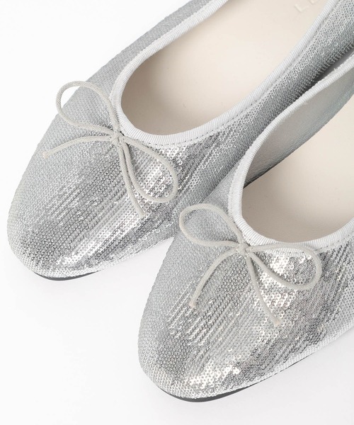 LEPSIM(レプシィム)の「アソートラウンドバレエ 132371(バレエシューズ・レディース・シルバー/ブラック/レオパード・LARGE/MEDIUM)」の15枚目の写真