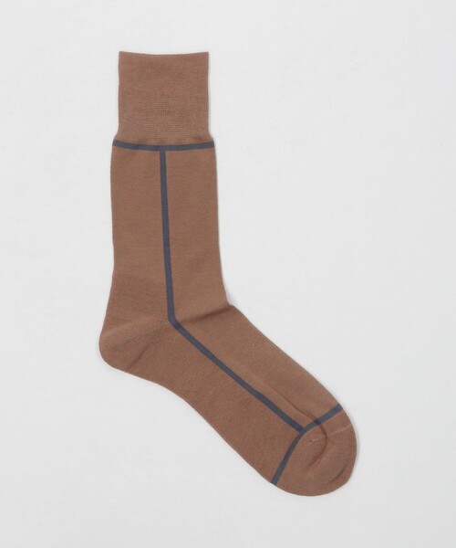 CHICSTOCKS（シックストックス）の「＜CHICSTOCKS＞ライン ソックス（ソックス/靴下・メンズ・オレンジ系その他/ブラック/ホワイト/ダークグレー/ケリーグリーン/ロイヤルブルー/ベージュ/ダークグリーン・FREE）」の8枚目の写真