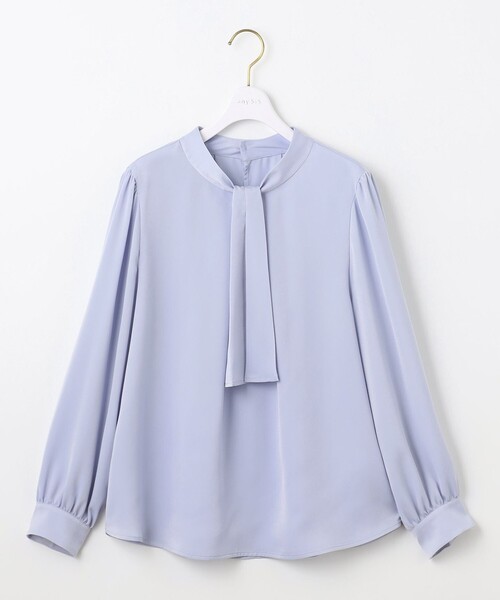 ANY SIS(エニィスィス)の「【洗える】4WAYボウタイ ブラウス(シャツ/ブラウス・レディース・アイボリー系/スカイブルー系/ホワイト系/サックスブルー系・2)」の8枚目の写真