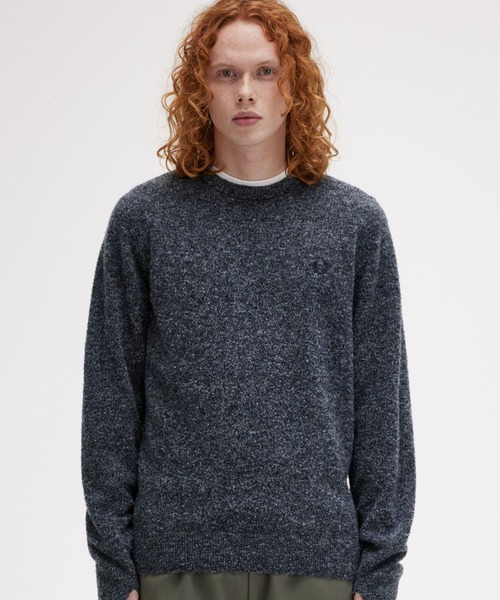 FRED PERRY（フレッドペリー）の「Boucle Crew Neck Jumper（ニット