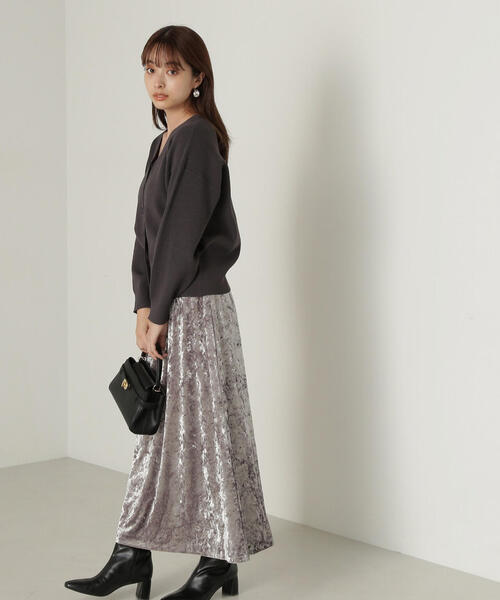 PROPORTION BODY DRESSING(プロポーションボディドレッシング)の「ドロップショルダーカーデ / 1214274904(カーディガン/ボレロ・レディース・ダークグレー/カーキ/ピンク・FREE)」の12枚目の写真