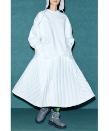 nagonstans バックウォームコンビプルオーバー　ホワイト nagonstans バックウォームコンビプルオーバー ナゴンスタンス バック