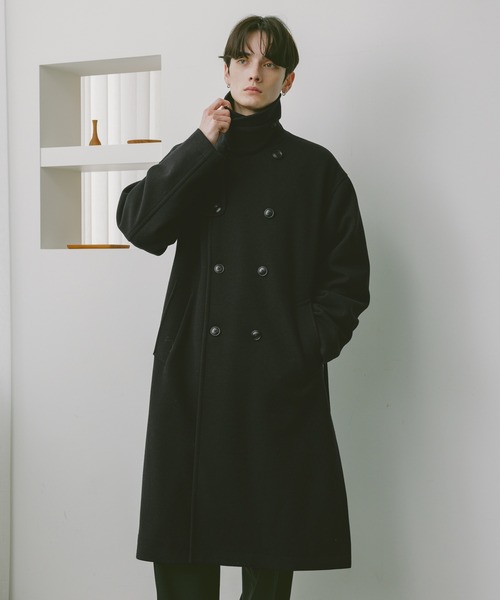 WOOLLYTEC SIDE SLIT TRENCH COAT / ウーリーテックサイドスリット
