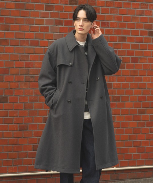 RAGEBLUE（レイジブルー）の「WOOLLYTEC SIDE SLIT TRENCH COAT