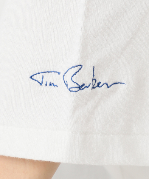 JANE SMITH / JOHN SMITH(ジェーンスミスジョンスミス)の「JANE SMITH/ジェーンスミス 別注 TIM BARBER BRIDGE BLUE Tシャツ(Tシャツ/カットソー・レディース・ホワイト・FREE)」の12枚目の写真