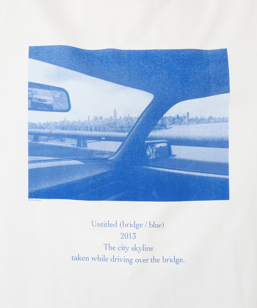 JANE SMITH / JOHN SMITH(ジェーンスミスジョンスミス)の「JANE SMITH/ジェーンスミス 別注 TIM BARBER BRIDGE BLUE Tシャツ(Tシャツ/カットソー・レディース・ホワイト・FREE)」の13枚目の写真